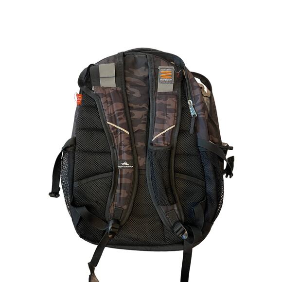 High Sierra Camo Computer Backpack - Picture 2 of 5